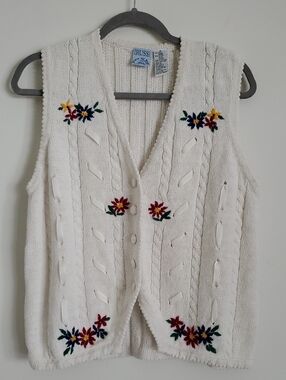 Russ State Of Blue Knit Vest